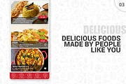 FoodHype | App UI Kit, an UI Kit Template by Saif71 - Shop (Thumbnail 5 of 11)