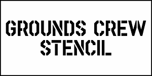 Grounds Crew Stencil JNL