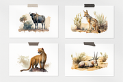 Safari Watercolor Collection, an Animal Illustration by artsy-fartsy (Thumbnail 11 of 13)