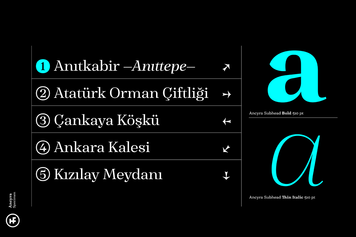 Ancyra Subhead, a Serif Font by Hurufatfont (Photo 10 of 13)