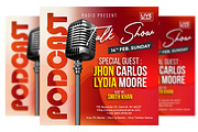Podcast, a Flyer Template by imadeDesign (Thumbnail 2 of 3)