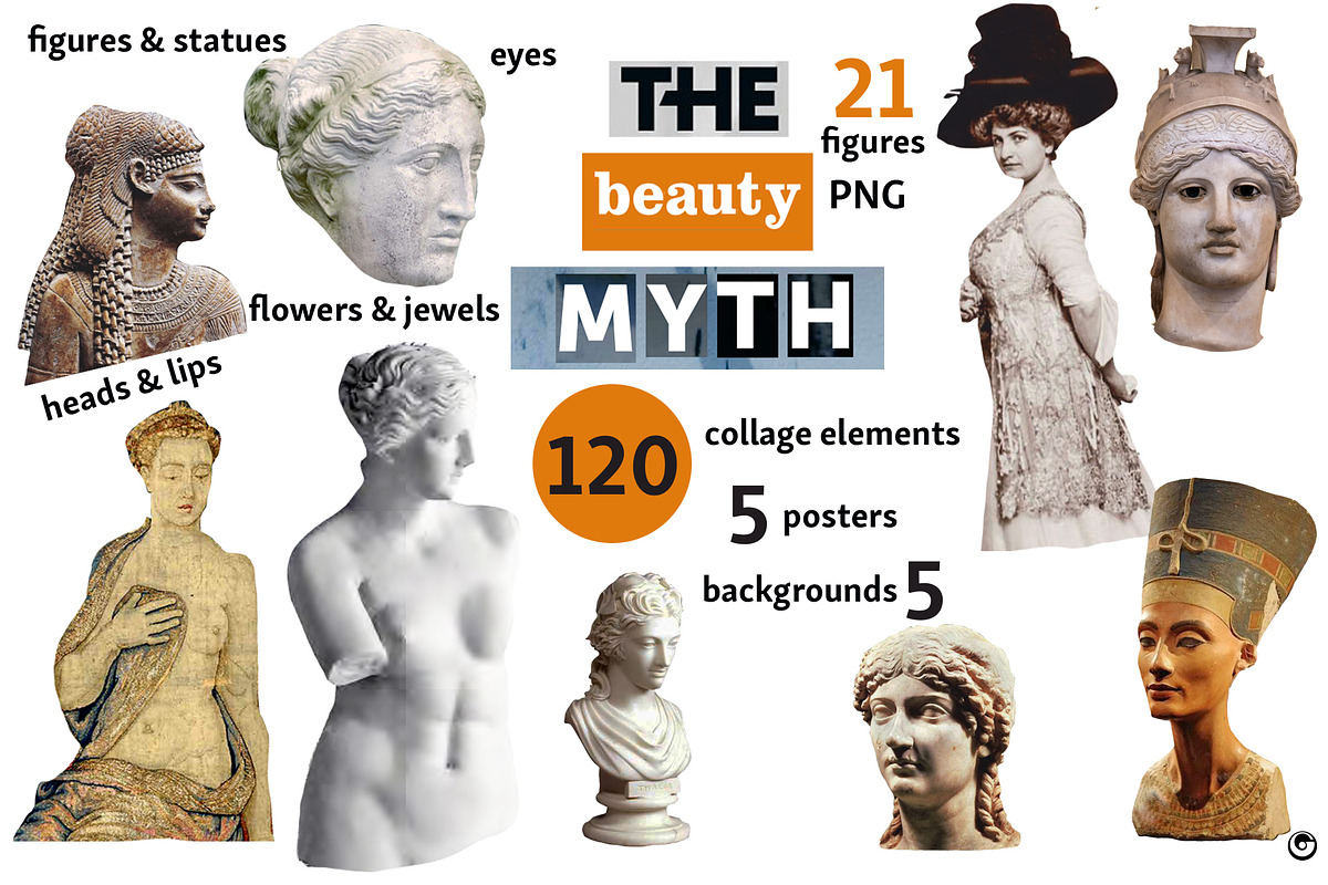 The beauty myth collage maker, a Person Illustration by Olillia (Photo 4 of 10)