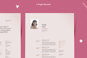 Resume Template CV With Photo