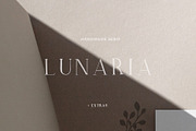 Lunaria - Handmade Serif Font, a Serif Font by Laras Wonderland (Thumbnail 7 of 11)