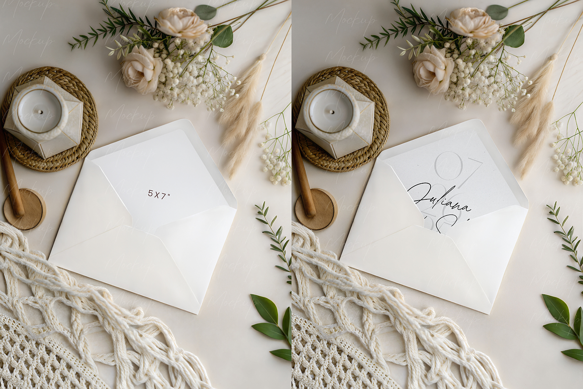 Boho Envelope Liner Mockup, a Product Mockup by TatiMockup (Photo 2 of 3)