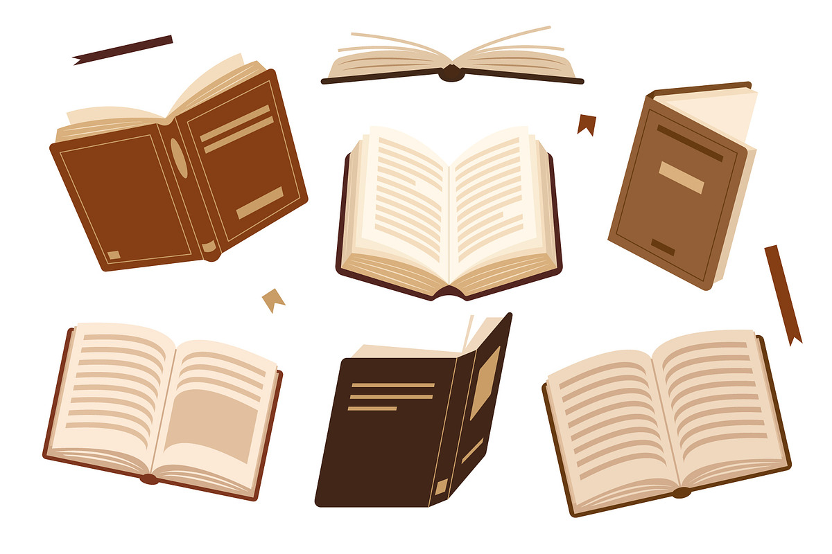 Books vintage collection, an Education Illustration by Elena Istomina (Photo 3 of 8)