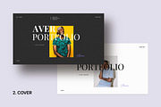 Aver Portfolio Presentation Template, a Presentation Template by SparkPro (Thumbnail 7 of 9)
