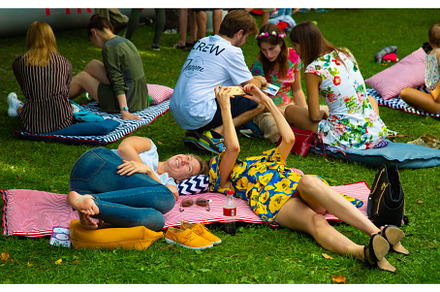 Picnic in summer in the park, a Person Photo by KAA