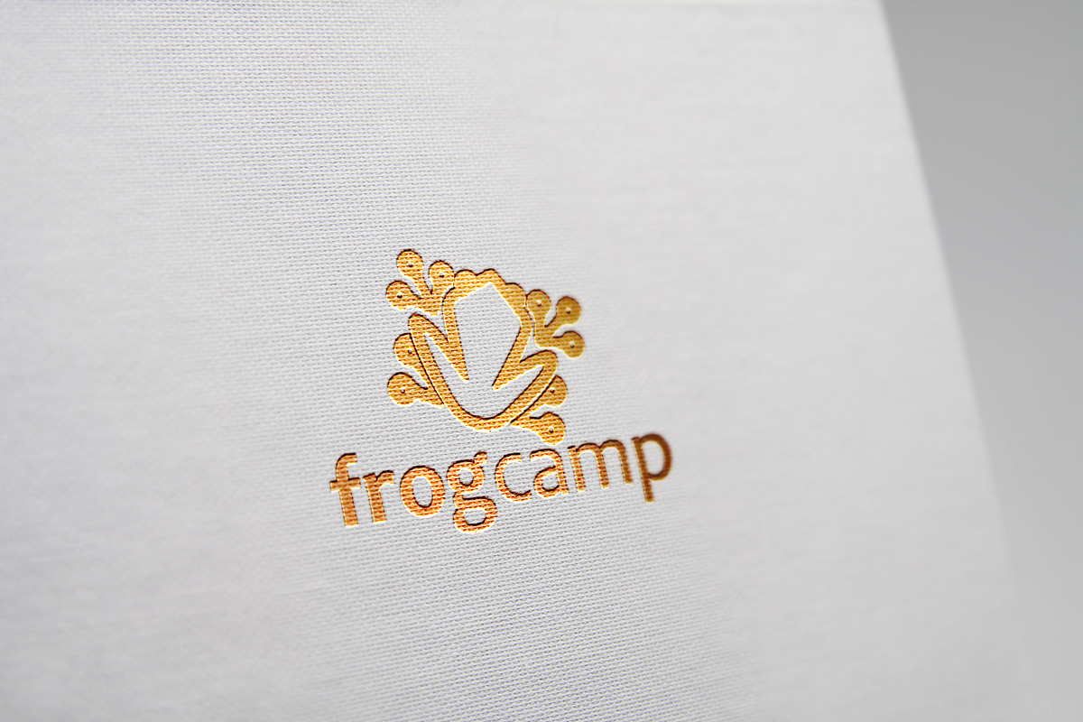 Frog Camp Logo Template, a Branding & Logo Template by Raj Shop (Photo 3 of 6)