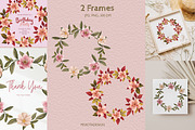 Summer flowers and leaves collection, a Pattern Graphic by Peviotadesign (Thumbnail 6 of 8)