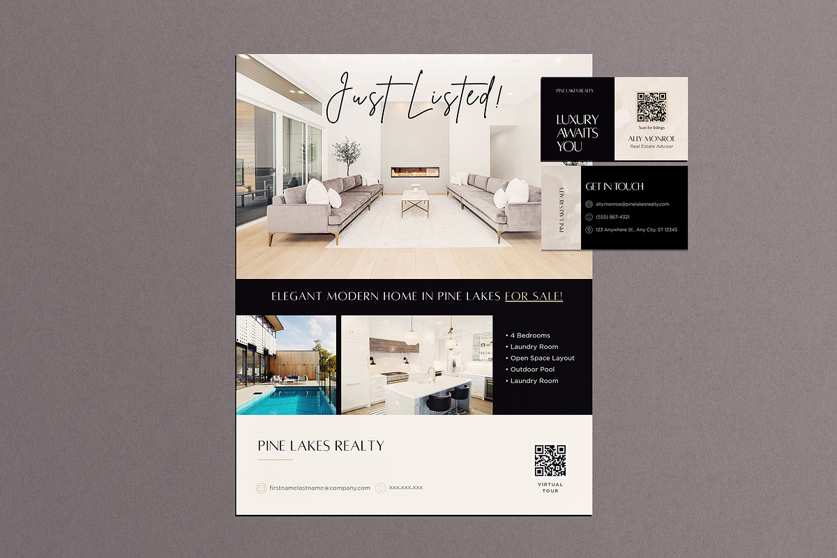 Real Estate Brand Style Bundle, a Flyer Template by Unravel (Photo 3 of 11)
