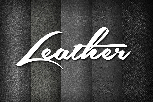 Mixed Vintage Leather Textures