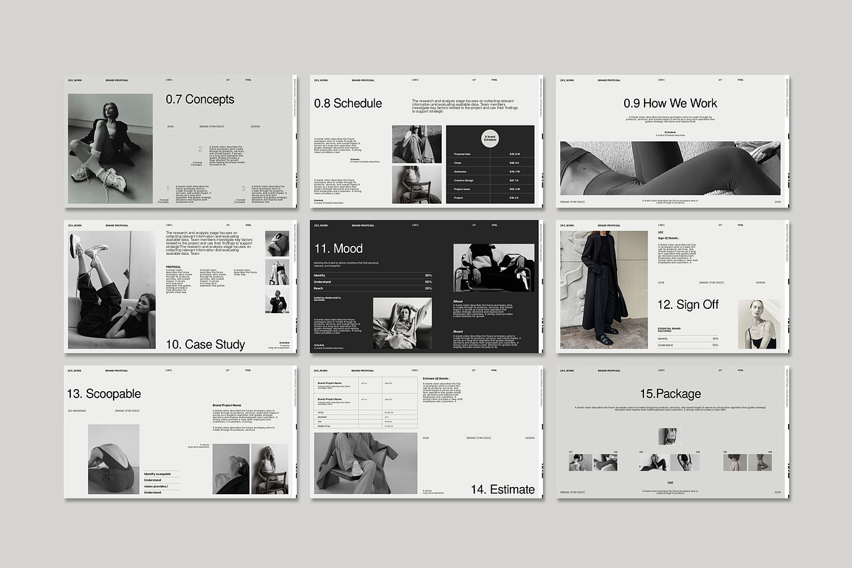 Zex Brand Proposal Presentation, a Presentation Template by Studio Artisan (Photo 8 of 9)