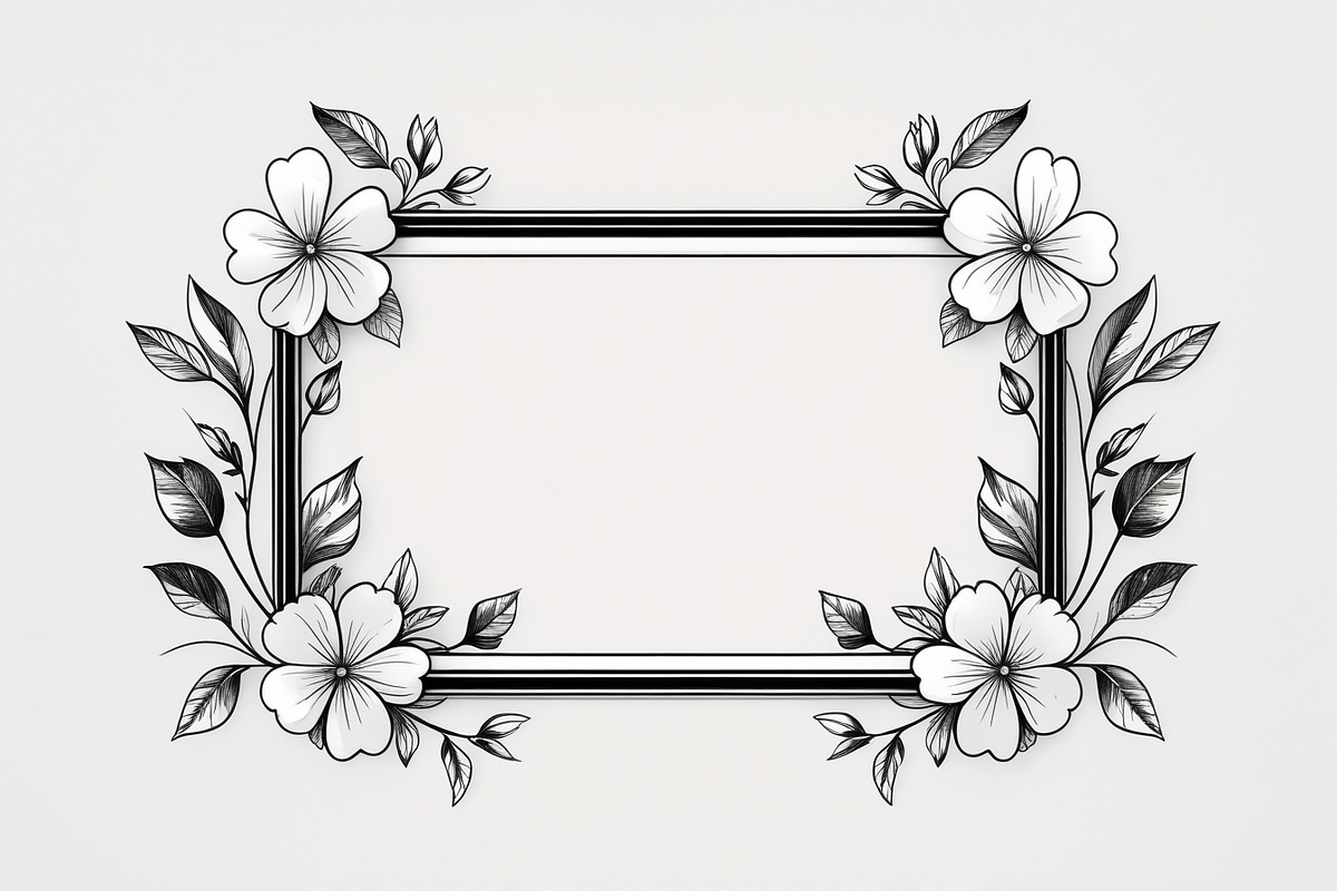 Elegant Floral Frame Bundle, an Illustration by jahid234 (Photo 9 of 9)