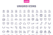 3552 Unigrid icons, an Outline Icon by Icojam store (Thumbnail 7 of 14)