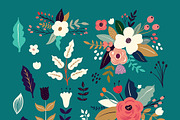 Flowers and Deer, an Animal Illustration by MoleskoStudio (Thumbnail 15 of 24)