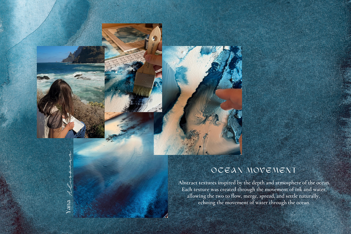 OCEAN Organic Textured Backgrounds, a Background Graphic by Alisovna (Photo 4 of 15)
