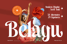 Belagu Modern Display Serif Font