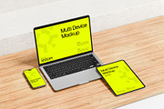 Multi Device Mockup, a Device Mockup by SLAB! Design (Thumbnail 4 of 6)