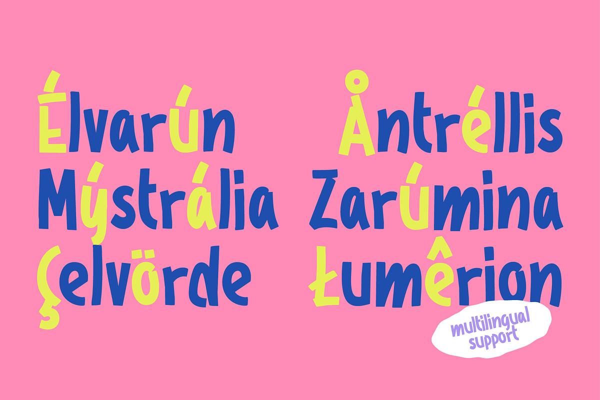 Sefalio - Fun Sans Font, a Sans Serif Font by Snape Design Studio (Photo 8 of 12)