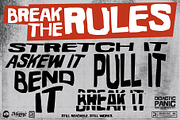 Didactic Panic, a Sans Serif Font by Remedy667 (Thumbnail 2 of 2)