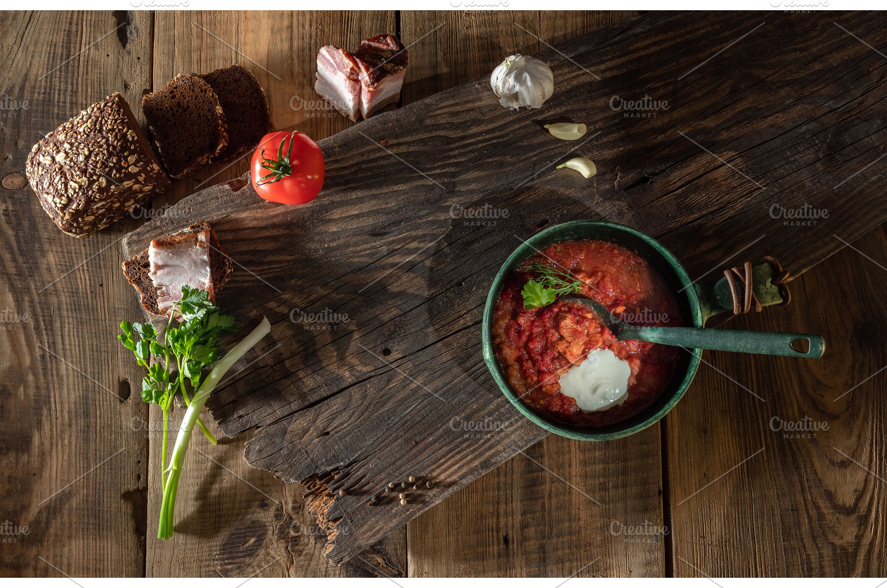Ukrainian cuisine and still life, a Food & Drink Photo by Stockphoto by vzwer