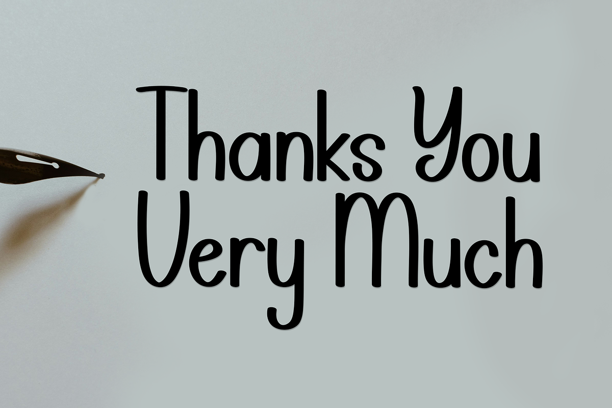 Darling Monday, a Script Font by InermediaSTUDIO (Photo 8 of 8)