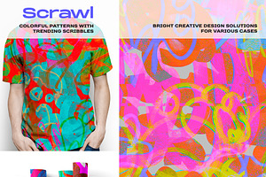 Scrawl Seamless Patterns