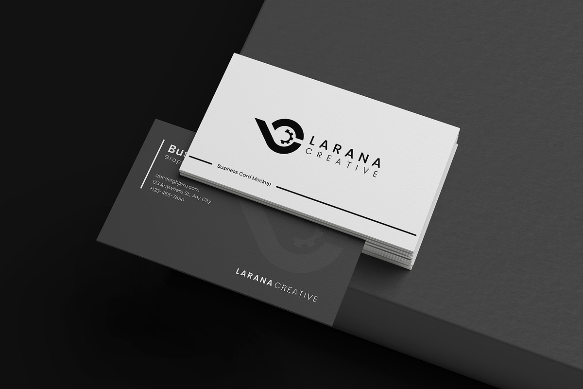 Business Card Mockup, an Advertising Mockup by Getdesign (Photo 4 of 5)