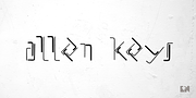 Allen Keys, a Font by Letters & Numbers (Thumbnail 1 of 5)