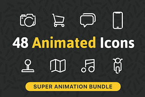 48 Animated Icons