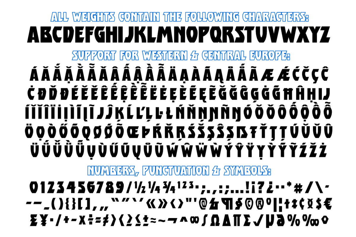 Destroyer - a heavy rock'n'roll font, a Blackletter Font by Comicraft Fonts (Photo 4 of 4)