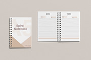 A5 Spiral Notebook Mockup, a Books & Magazine Mockup by rahmatmoscae (Thumbnail 6 of 11)