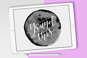 SHAPES iPad Watercolor, a Brush Add-On by Hewitt Avenue (Thumbnail 4 of 4)
