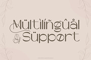 Amoura - Beauty Sans Serif Font, a Sans Serif Font by Flawless And Co (Thumbnail 10 of 10)