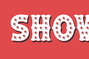Retro circus show alphabet, an Object Graphic by RevelStockart (Thumbnail 2 of 3)