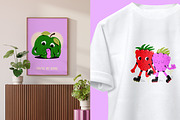 Juicy Love: fun vector illustrations, a Decorative Illustration by marmarina (Thumbnail 10 of 10)