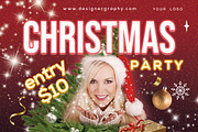 Christmas Event Print Flyer, a Flyer Template by designerzDukan (Thumbnail 2 of 2)