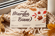 Autumn Harvest, a Handwritten Font by Mozatype (Thumbnail 6 of 9)