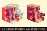 Misprinter for Adobe Photoshop, a Layer Style Add-On by Guerillacraft (Thumbnail 3 of 6)