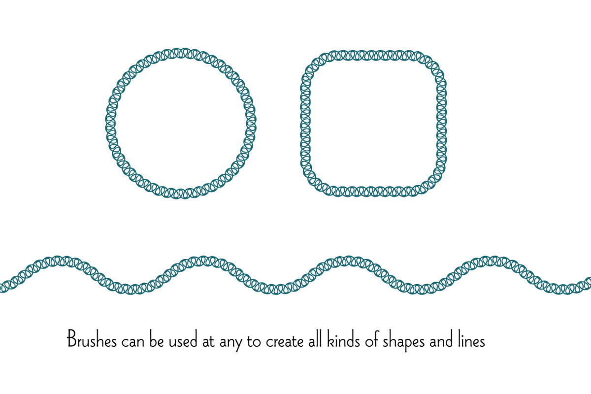 Hand Drawn Border Patterns, a Pattern Graphic by Melissa Held Designs (Photo 4 of 4)
