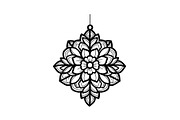 Hanging Mandala Ornament Vector Bund, an Illustration by musafir_fashion (Thumbnail 47 of 51)
