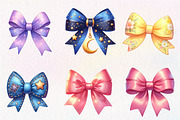 Bows Clipart Bundle, an Illustration by CreationArt (Thumbnail 9 of 9)