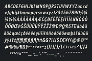 Rough Cut, a Sans Serif Font by Simon Walker (Thumbnail 5 of 10)