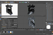 Stage Lighting Collection-4 PCS, an Object 3D Model by akerStudio (Thumbnail 12 of 92)