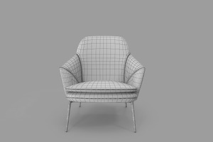 Hug Fabric Lounge Chair