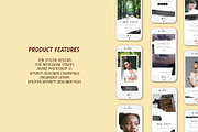 Editable Instastories Template, a Social Media Template by Bella+Sophia Creative (Thumbnail 4 of 6)