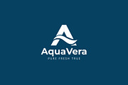 AquaVera Water Logo Template, a Branding & Logo Template by SANB (Thumbnail 2 of 3)