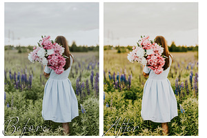 MOODY SPRING LIGHTROOM PRESETS