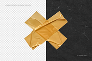 Orange Textured Packaging Torn Tapes, a Texture Graphic by Ksuview (Thumbnail 2 of 12)